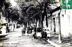 AIN-BESSEM - RUE PRINCIPALE - 1921